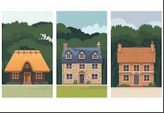 Escoge una de las casas en la imagen para conocer cuál es tu principal característica