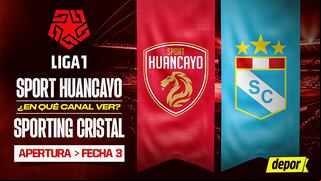 Sporting Cristal vs. Sport Huancayo: en qué canales transmiten y a qué hora comienza