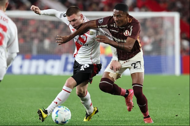 La 'U' igualó en Buenos Aires con River Plate y clasificó a la siguiente etapa de Copa Libertadores. (Foto: AFP)