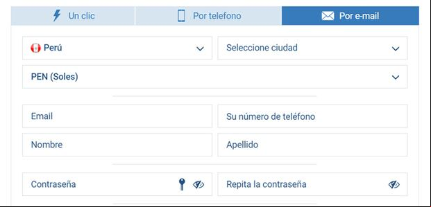 Crear una Cuenta