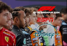 ESPN vía Disney Plus transmitió el GP de Singapur 2024, F1 por TV y online