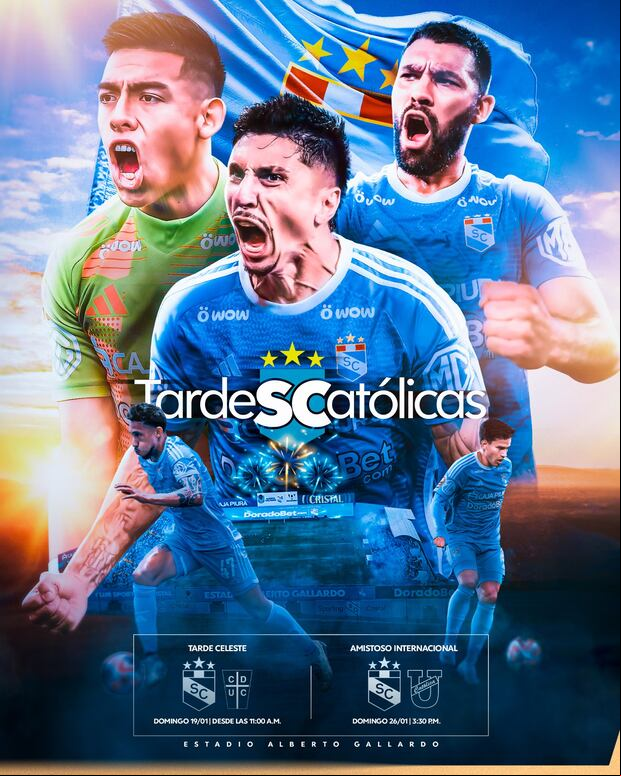 Sporting Cristal anunció dos partidos amistosos como parte de su pretemporada. (Captura: SC)