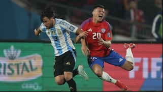 Con gol de Julián: Argentina vs. Chile (1-0) desde el Estadio Nacional de Santiago
