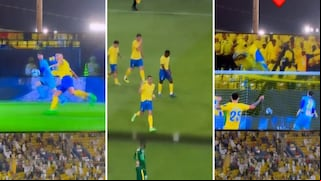 Cristiano Ronaldo anota golazo y lo dedica a Georgina Rodríguez