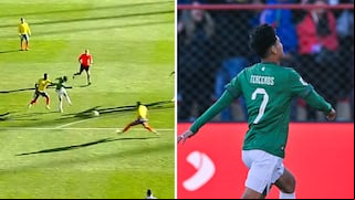 Con un golazo de Miguel Terceros, Bolivia derrotó 1-0 a Colombia por Eliminatorias (VIDEO)