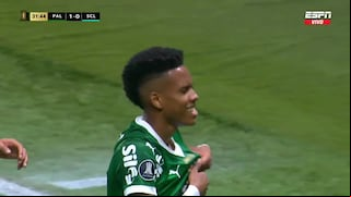 ¡Un quiebre espectacular! Gol de Estevao para el 1-0 de Palmeiras vs. Sporting Cristal