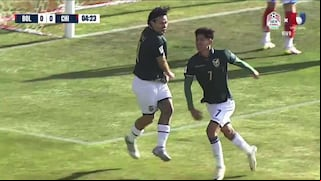 ¡Sorpresa en el inicio! Gol de Miguel Terceros para el 1-0 de Bolivia vs. Chile