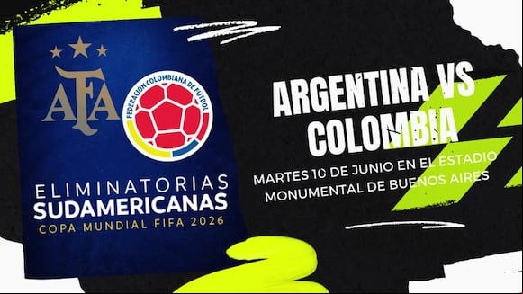 Argentina vs Colombia por la Fecha 16 de las Eliminatorias 2026